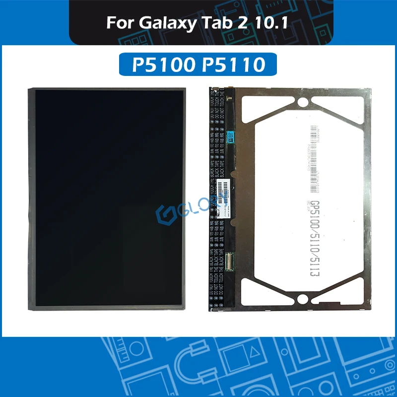 10 шт./лот ЖК-экран панель для Samsung Galaxy Tab 2 1 GT-P5100 P5110 P5113 ЖК-дисплей Замена панели |