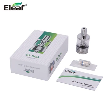 

Original Eleaf GS-Tank Atomizer 3.0ml GS Tank 0.15ohm Nickel 200 510 Thread for iStick TC 40W Airflow Control GS-Tank Atomizer