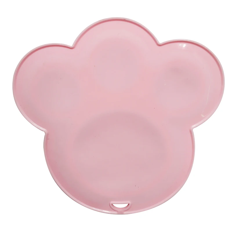 Baby Silicone Plate BPA Free Cartoon Bear Paw Shape Children Dinner Dishes Suction Baby Training Tableware Kids Feeding Bowls