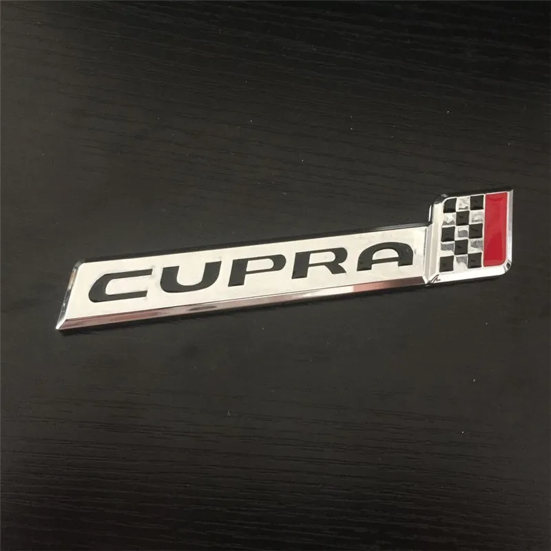 Металлическая наклейка CUPRA Raceflag заводская табличка эмблема Badge для Leon 5F Ibiza