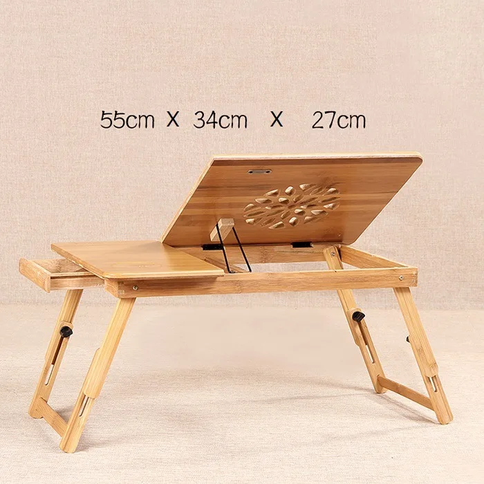 Tisch Notebook Office Escritorio Mueble Support Ordinateur Portable Bamboo Bedside Mesa Laptop Stand Desk Computer Study Table