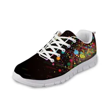 NOISYDESIGNS женские туфли на плоской подошве Осенняя повседневная обувь воздухопроницаемая комфортная обувь туфли на плоской подошве женские босоножки обувь для отдыха