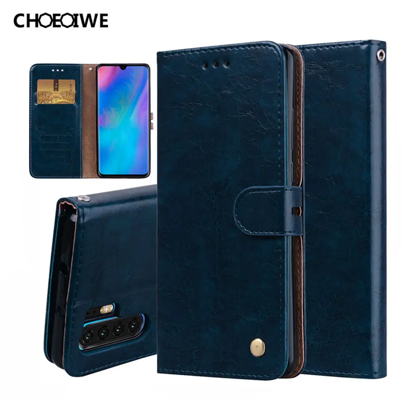 Деловой Чехол-книжка CHOEOIWE для Huawei P30 Pro Lite чехлы-бумажники из искусственной кожи
