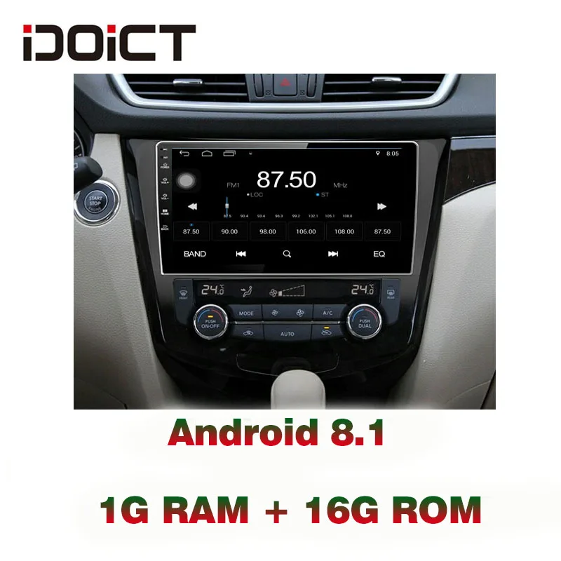 Perfect IDOICT Android 8.1 Car DVD Player GPS Navigation Multimedia For Nissan X-Trail Qashqa Radio 2016 wifi 5 Perfect IDOICT Android 8.1 Car DVD Player GPS Navigation Multimedia For Nissan X-Trail Qashqa Radio 2016 wifi 5