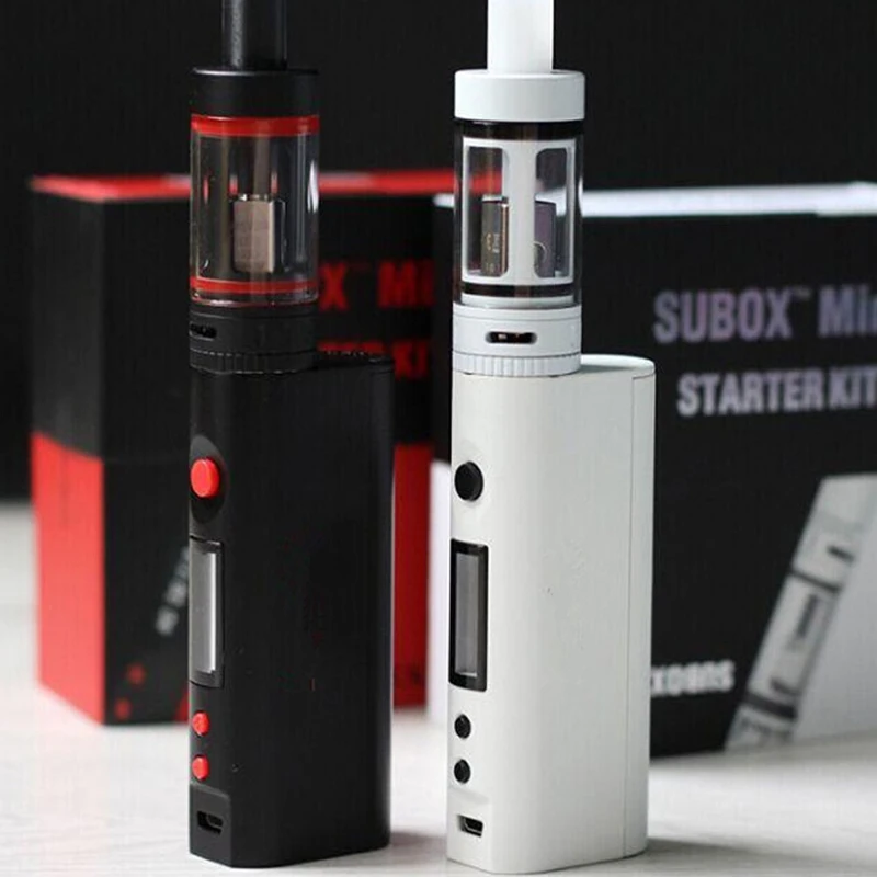Subox Mini Starter kit Electronic Cigarette 50W 0.3ohm Subtank Mini Atomizer Kbox Mini Battery E Cigarette kit Free Shipping