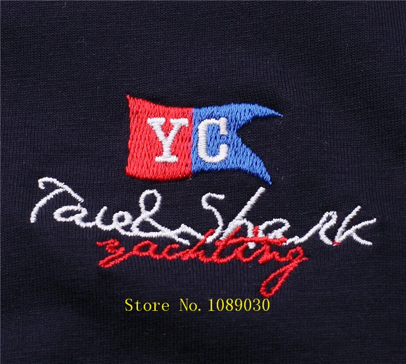 Известный бренд Tace& Shark Polo рубашка мужская Королевская Классическая Повседневная и деловая поло мужская хлопковая вышивка Camisa Polo мужская