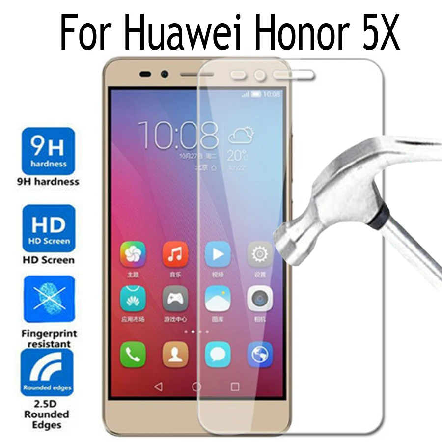 Tempered Glass For Huawei Honor 5X 4.5inch Screen