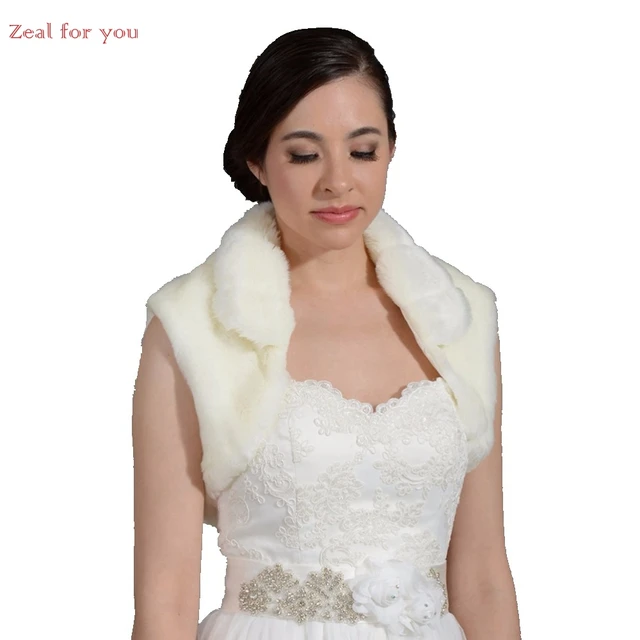 Hot Ing Custom Made Faux Fur Shrug Wedding Wrap Shawl Ivory Hot Ing Custom Made Faux Fur Shrug Wedding Wrap Shawl Ivory White And Black Bridal Bolero
