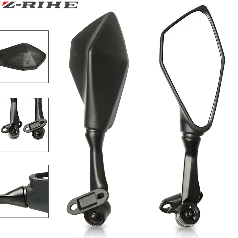 ZRIHE 1 Pair Motorcycle Rear View Rearview Mirrors for Yamaha YZF R1 R6 1998 2007 2006 2005 2004 2003 2002 2001 2000 1999|Side Mirrors & Accessories| - AliExpress
