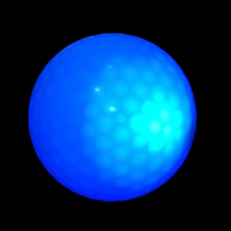 Светящийся светодиодный мячи для гольфа многоразовый светится в темноте ночной клуб тренировочный игровой аксессуар мяч для гольфа