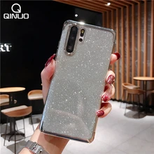 Роскошный блестящий чехол для телефона Huawei honor 7A 7X8 8X 8A Max 9 9i 10i 20i V 10 Lite 20 Pro Play Мягкий силиконовый чехол с блестками