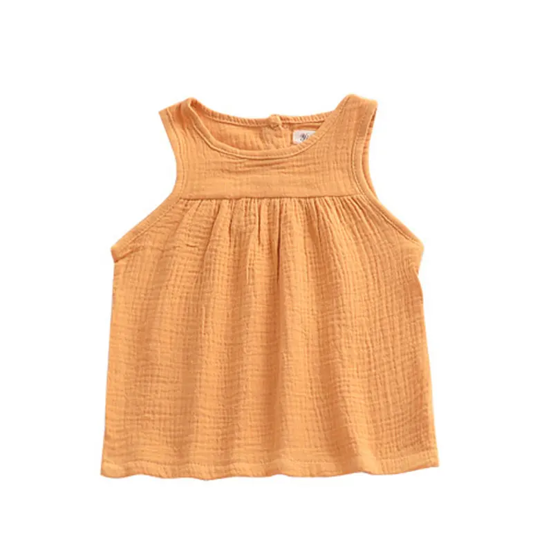 Летняя футболка для маленьких девочек топы и штаны льняная хлопковая льняная одежда для детей Детская одежда Удобная Одежда для новорожденных От 1 до 4 лет