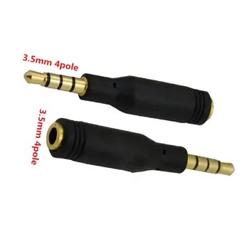 

3.5 M/F adapter 4 pole (Gold)