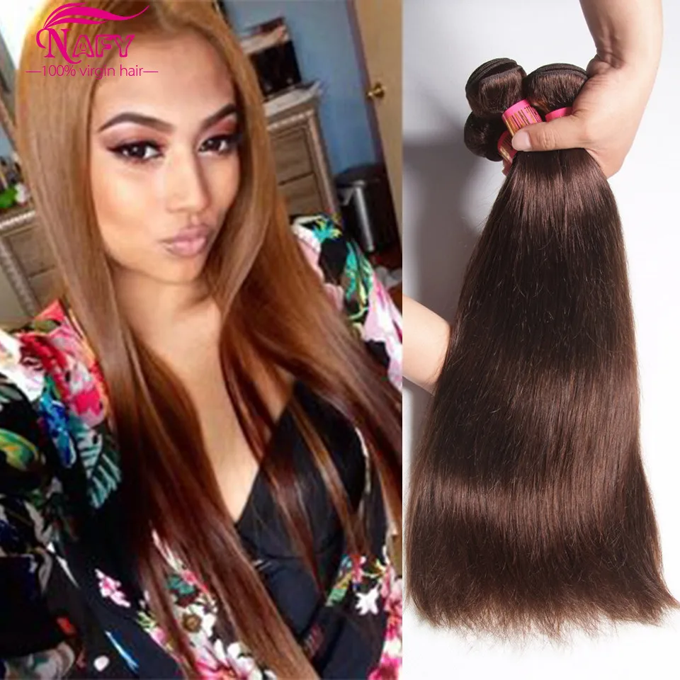 Peruvian Virgin Hair Straight 3 Bundles 7a Nafy Hair Products Soft