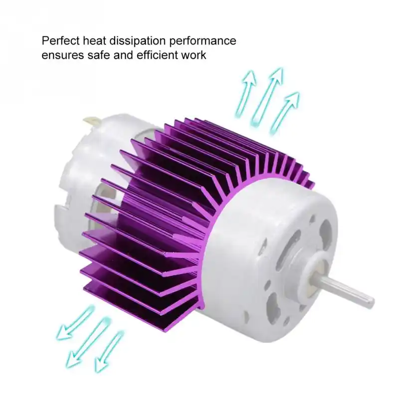 rc motor heat sink