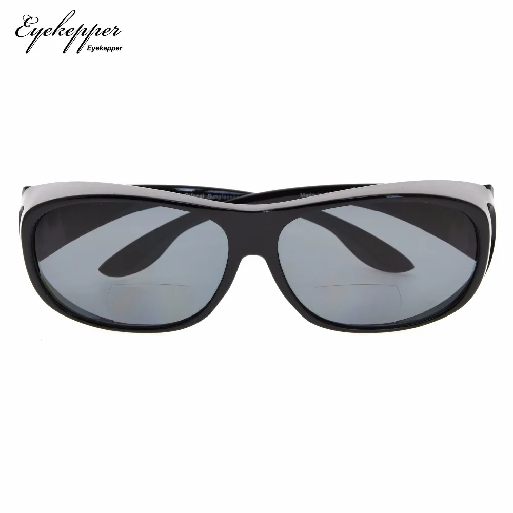 S029PGSG Eyekepper Fitover Polarized Bifocal Sunglasses To ...