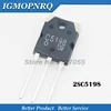 10 PIÈCES 5 paires 2SC5198 2SA1941 À-247 (5 PIÈCES A1941 + 5 PIÈCES C5198) 140V10A TO-3P Transistor authentique ► Photo 2/2
