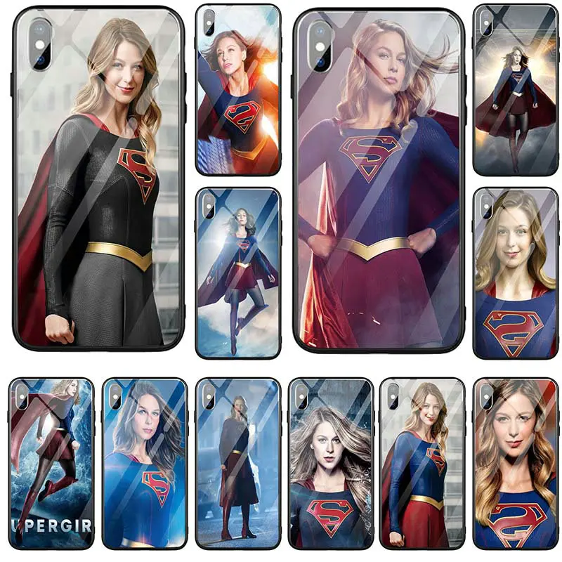 Supergirl TV Show Tempered Glass Mobile Phone Accessories