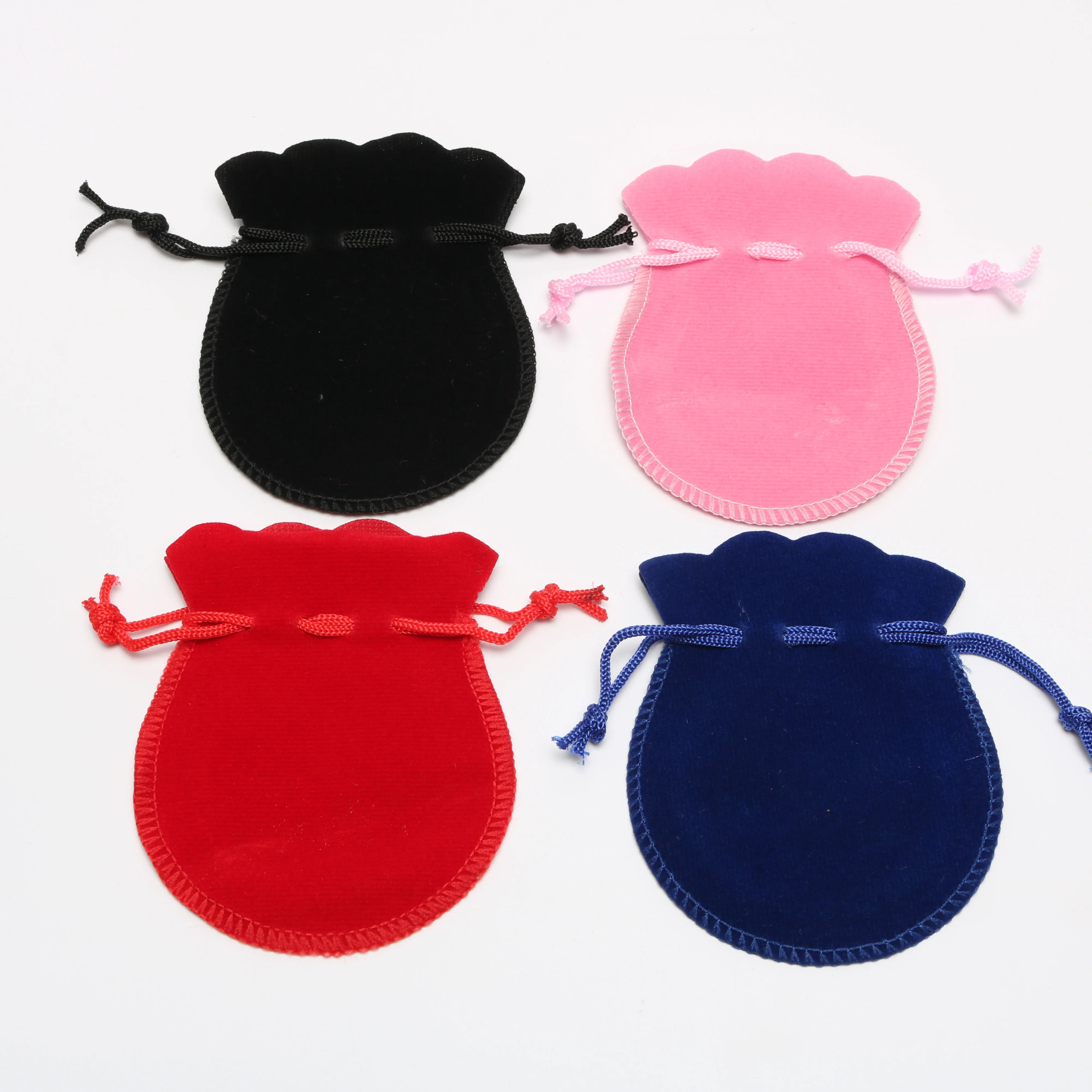 7x9cm Jewelry Packing Velvet Bag Packaging Bags Drawstring Gift Bags