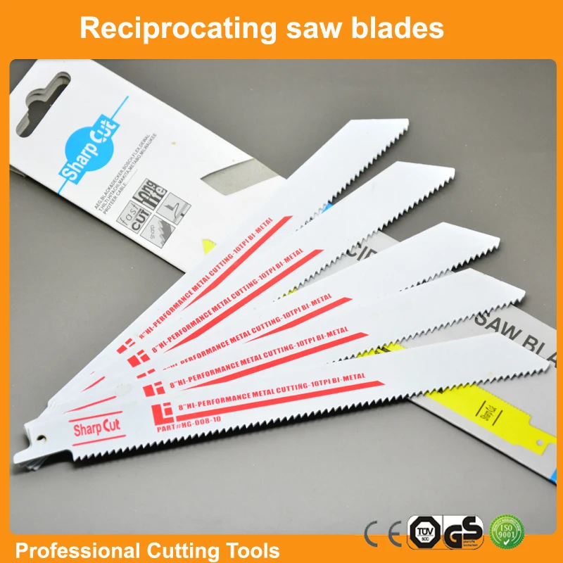 8 inch Reciprocating Saw Blade 10TPI Cutting nail,Wood and Plastic