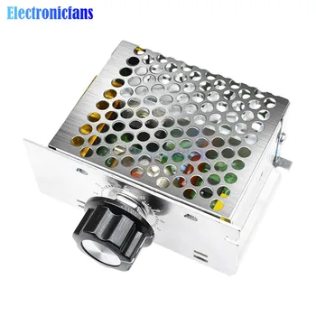 

AC 220V 4000W SCR Voltage Regulator Dimmer Motor Speed Controller Module Temperature Control