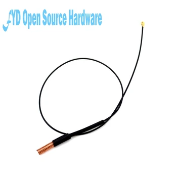 

1pcs 433MHz Wireless Built-in Spring Antenna Module Brass IPEX Interface 3dBi 50 ohm 433m Data Transmission Aerial
