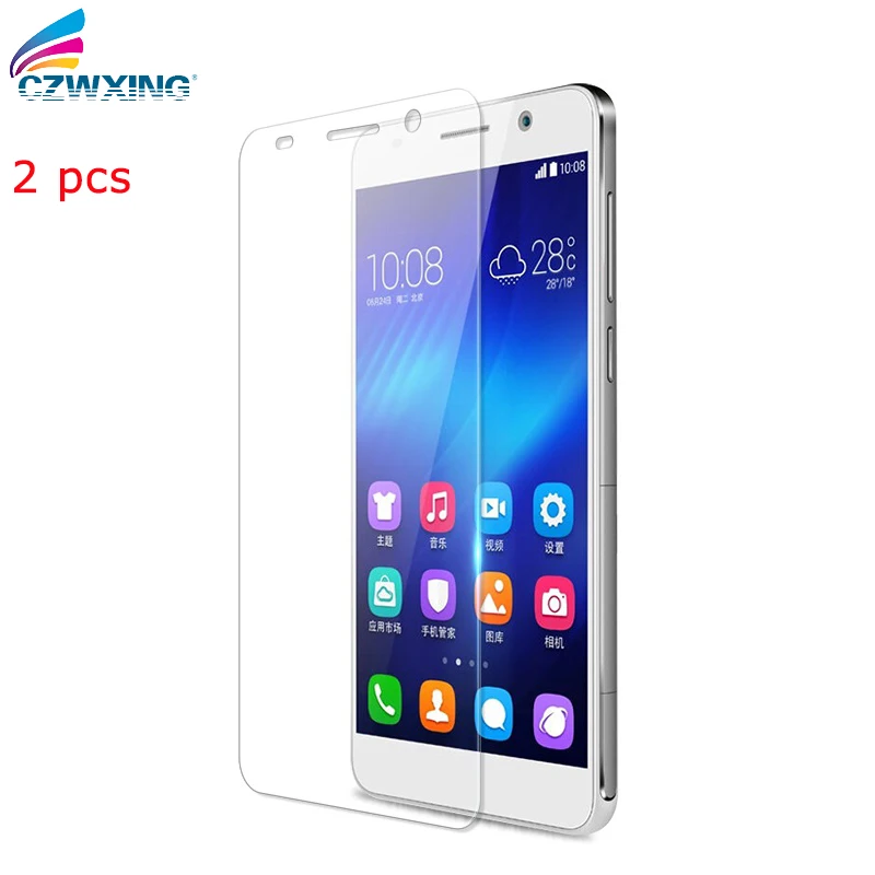 2pcs Screen Protector For Huawei Honor 6 Tempered Glass Honor6 H60-L04 Protective Film | Мобильные телефоны и аксессуары