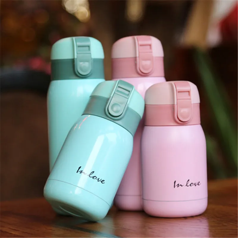 

200ml/360ml Mini Thermos Bottle Kids Cup Stainless Steel Thermo Cup Vacuum Flask Coffee Mugs Termos Kids School Bottle