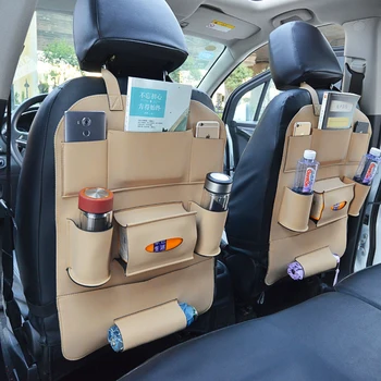 

Car Back Seat Organizer Storage Bag For Toyota RAV4 Yaris Corolla Avensis Prius Vehicle Accessories Bag