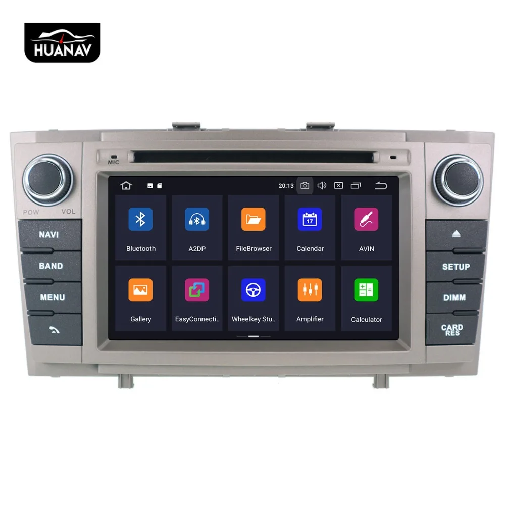 Top DSP Android 9 Car CD DVD Player GPS Navigation For Toyota Avensis 2009-2015 T27 head unit auto radio stereo tape recorder 4+64G 5