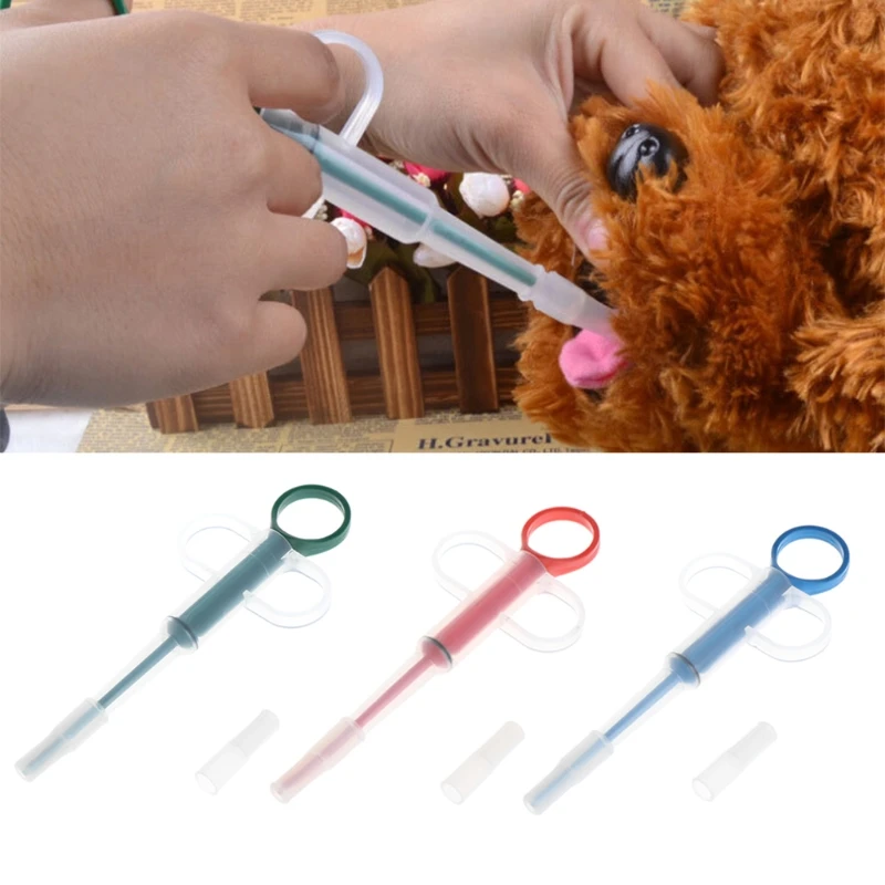

New Arrivals Pet Dog Cat Medicine Tablet Piller Water Feeding Syringe Giving Aid Pump Pet Feeding Device