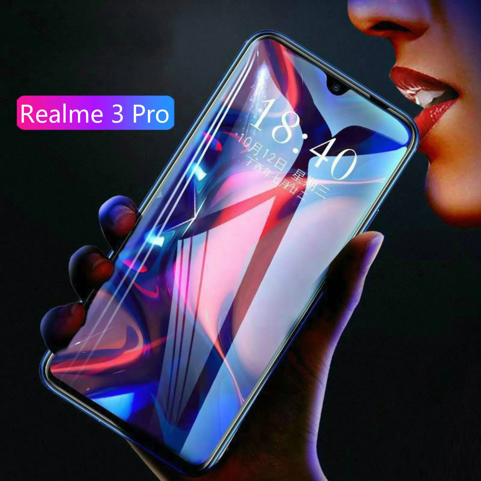 Защитная пленка для экрана GFAITH Realme 3 Pro 3D закаленное стекло 5 Pro|Защитные стёкла и