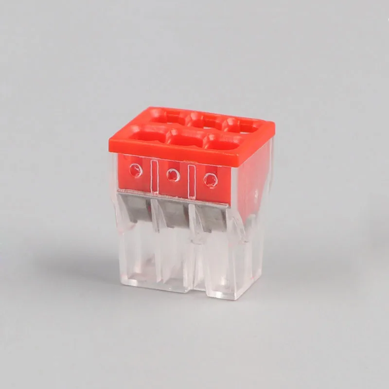 

2017 latest Free shipping Push in wiring connector With Lever AWG 28-12 terminal block cable Conductor wago EU2.5-426