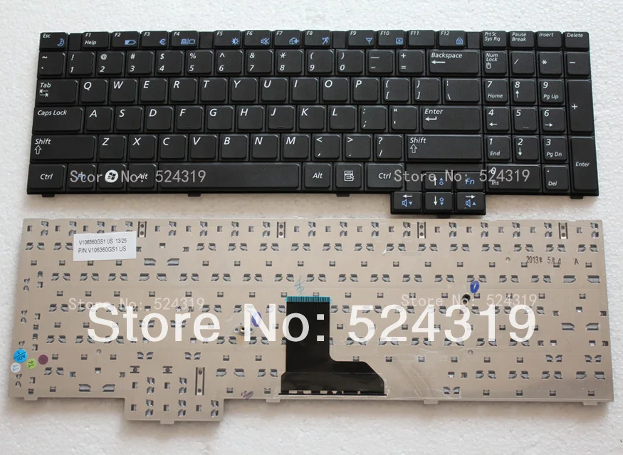 Teclado para PORTATIL Samsung RV510 EN ESPAÑOL Nuevo Keyboard SP 