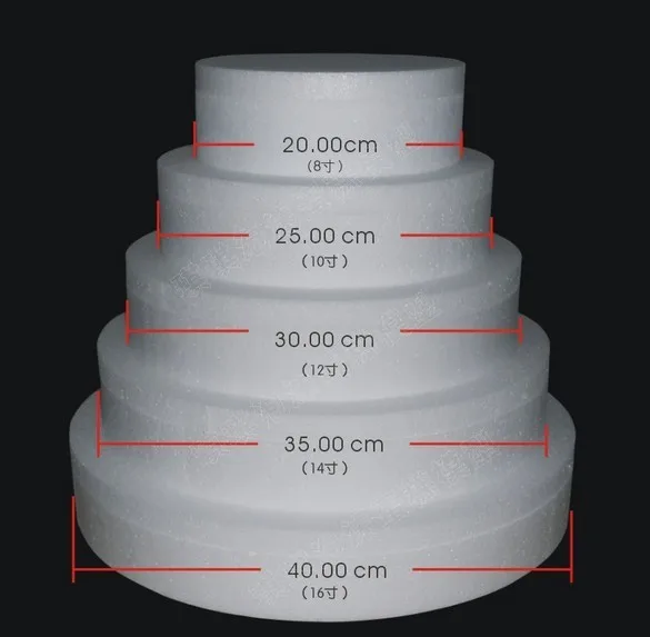 high quality Styrofoam Layer  Cake  Model  polyfoam cake  