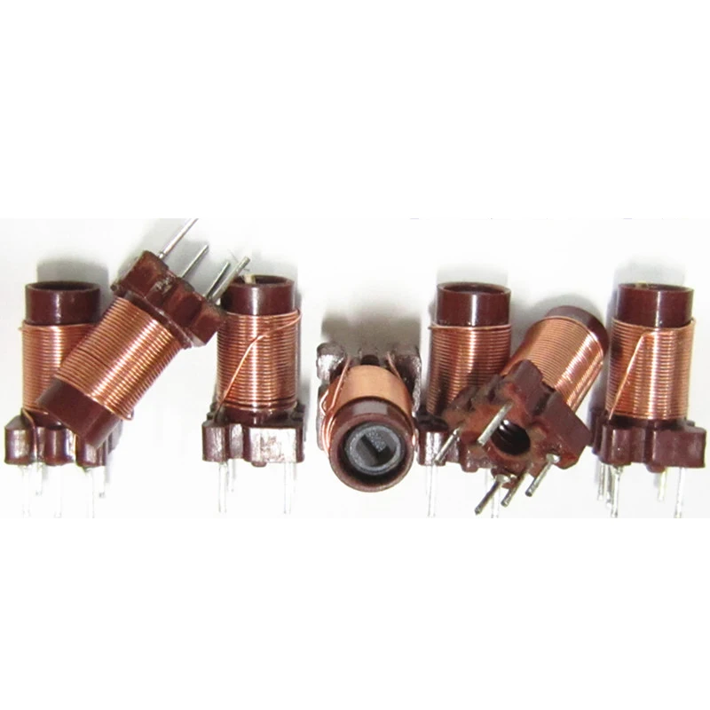 

Adjustable inductor with Magnetic core Fine tune High frequency winding inductance Intermediate coil 26T 2.1uh-6.8uH 100pcs