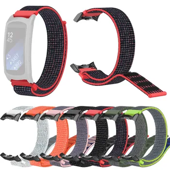 

HIPERDEAL Soft Breathable 18mm Replacement Nylon Sport Loop Wrist Band Strap For Samsung Gear Fit2/Fit2 Pro May20