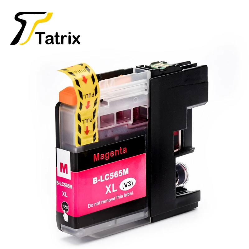 Tatrix 4PK для Brother LC569 LC565 совместимый чернильный картридж LC569XL LC565XL для принтера Brother MFC-J3520 MFC-J3720