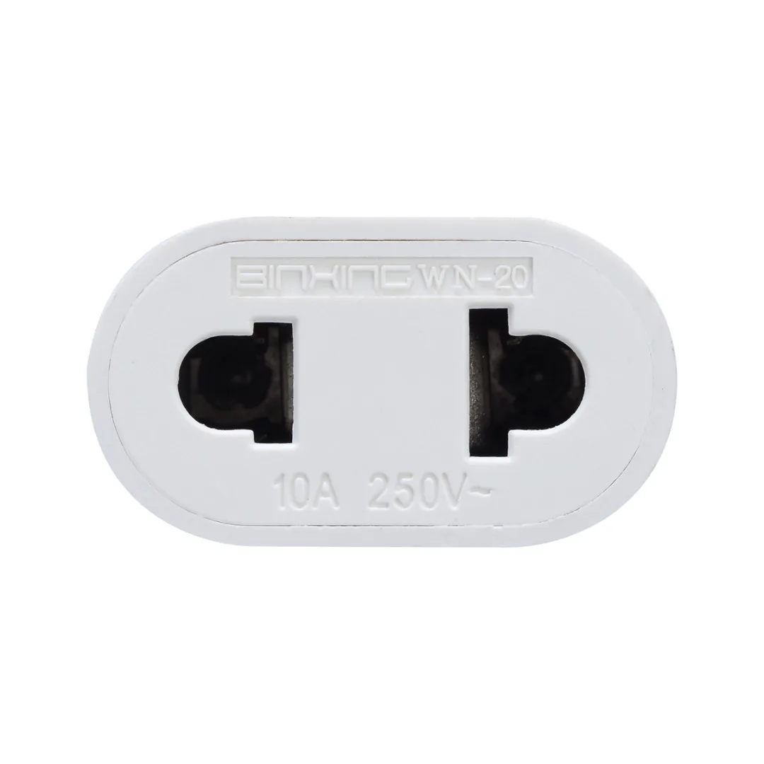 1pc US To EU Plug Power Adapter White Travel Power Plug Adapter Converter Wall Charger 1pc US To EU Plug Power Adapter White Travel Power Plug Adapter Converter Wall Charger