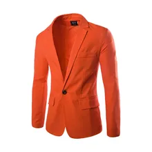 Мужской деловой костюм Осенние новые льняные костюмы мужские повседневные приталенные на одной пуговице Мужские Повседневный Блейзер Куртка дышащие блейзеры