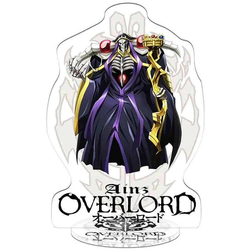 Overlord Ainz Ooal мантия аниме игрушка двухсторонняя пластиковая фигурка высокое