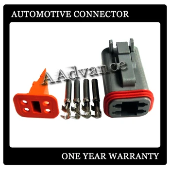 

Deutsch DT 06 4S plug W4S wedgelock DT06-4S Automotive Connectors PLUG DT 4 WAY