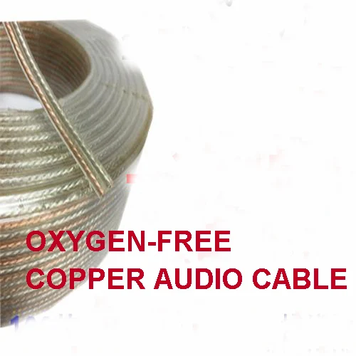 10 м бескислородный медный аудио кабель 400 ядро 500 ядро 600 ядро золото серебристый динамик ПВХ провод