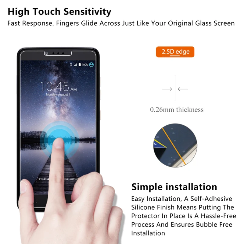 Закаленное стекло экрана для zte Nubia M2 Lite N2 N3 V18 закаленное стекло для zte Nubia Z7 Max N1 Mini 9H HD стекло на Nubia Z9 Mini