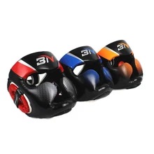 MMA Muay Thai Twins Boxing Headgear Men Women Training Sparring In MMA TKD Fitness Equipment Grant Boxing Helmet Head Protector