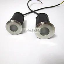 Мини светодиодный подземный свет 12 В 1 Вт dia42* H90mm Теплый/netural/чисто белый нержавеющей стали inground 80 шт