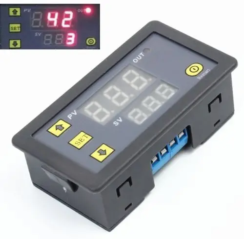 1pcs 12v Timing Delay Relay Module Cycle Timer Digital Led