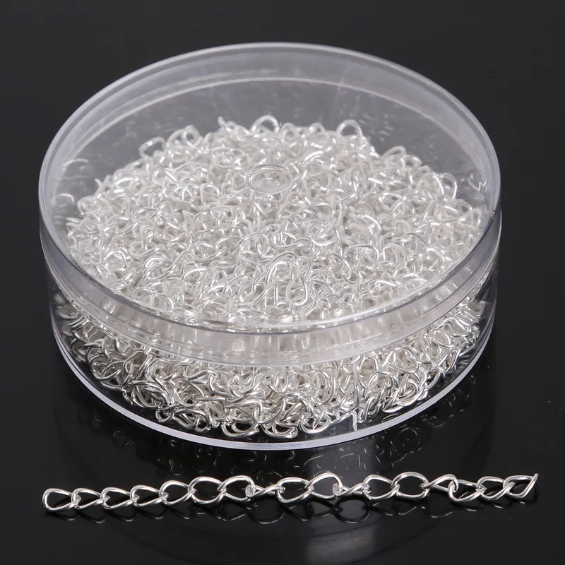 100 шт. цепочки для бижутерии 4 Х70 мм|tail extender|extension jewelry chainsjewelry chain |