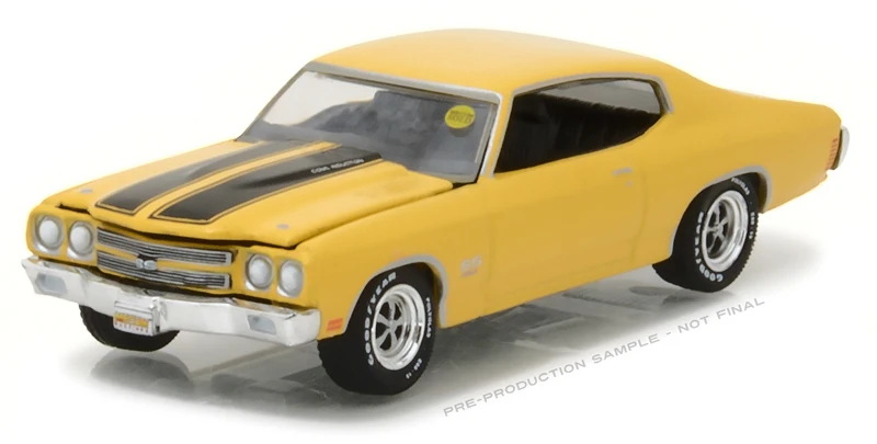 GL 1: 64 Mecum aucerions Series 1 1970 Chevrolet COPO Chevelle SS модель автомобиля литая под давлением металлическая игрушка подарок на день рождения для детей мальчика