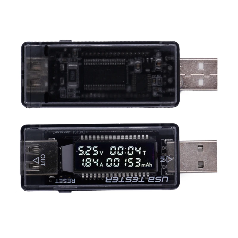 USB 5V 9V 12V 20V QC 2 0 3 lcd Ток Напряжение зарядное устройство тестер емкость Доктор
